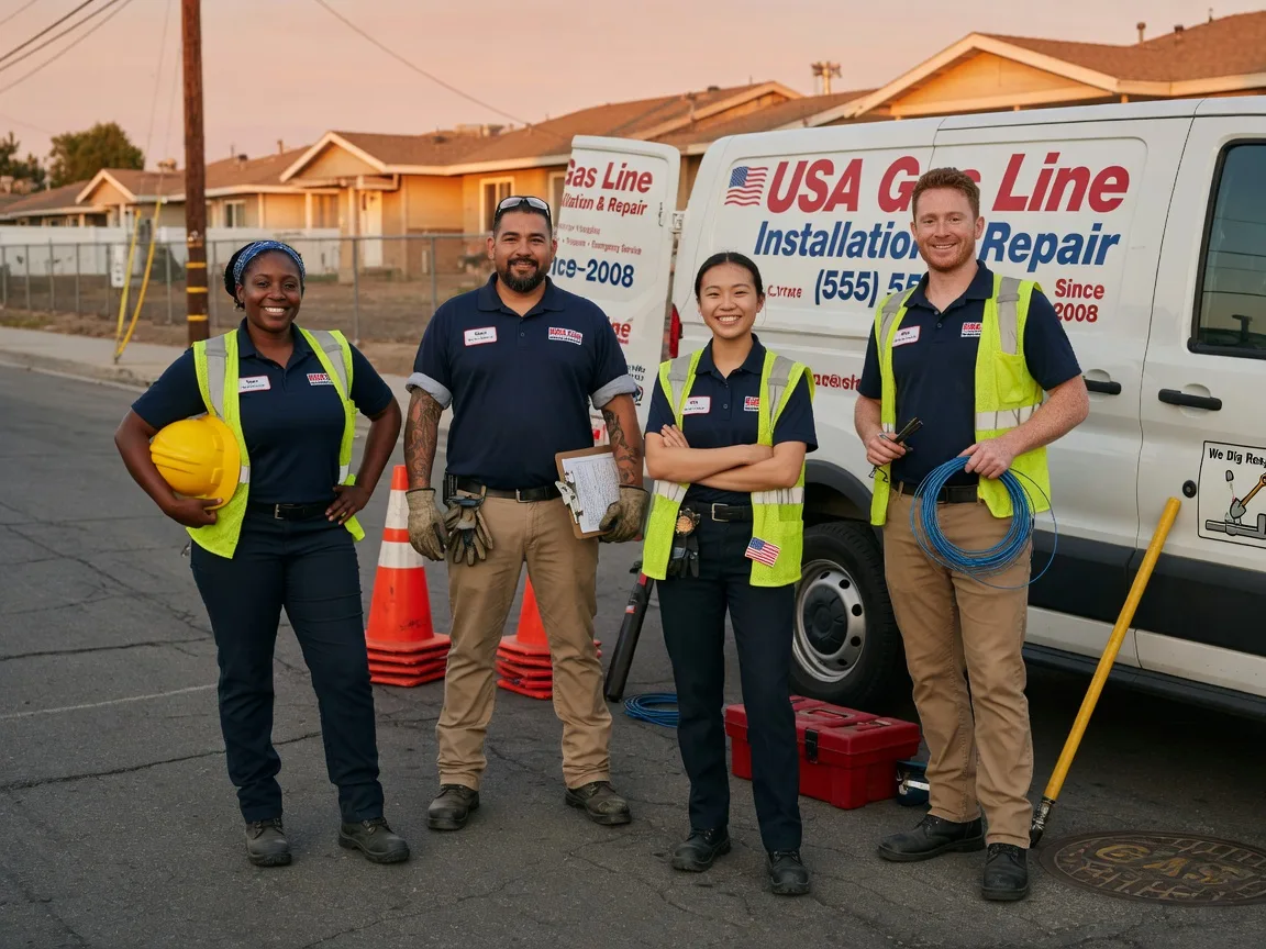 Gas Line Installation company in Pomona, CA